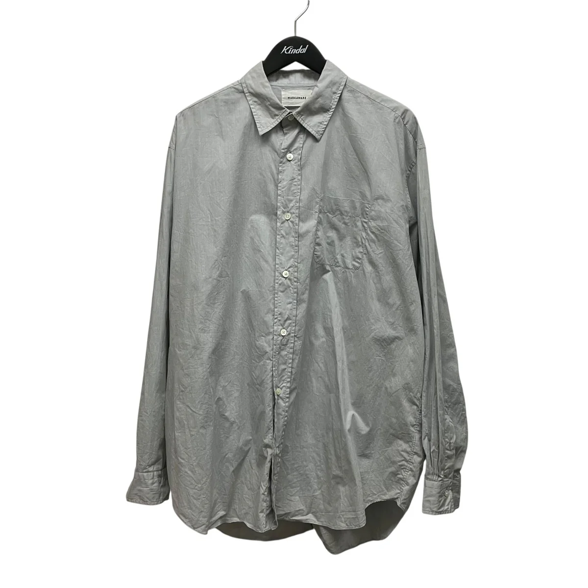 HUGE SHIRT SOKTAS ORGANIC COTTON POPLINオーガニックコットンシャツA22C-03SH01C