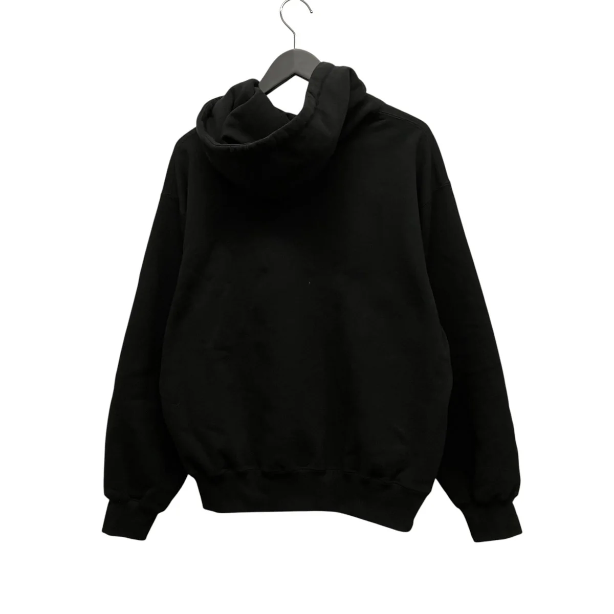 23AWCollegiate Patchwork Leather Hooded Sweatshirtロゴパーカー - Image 2
