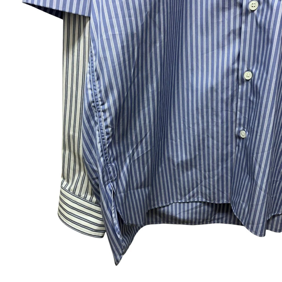 23AWDouble Sleeve Shirtレイヤードストライプシャツ - Image 5