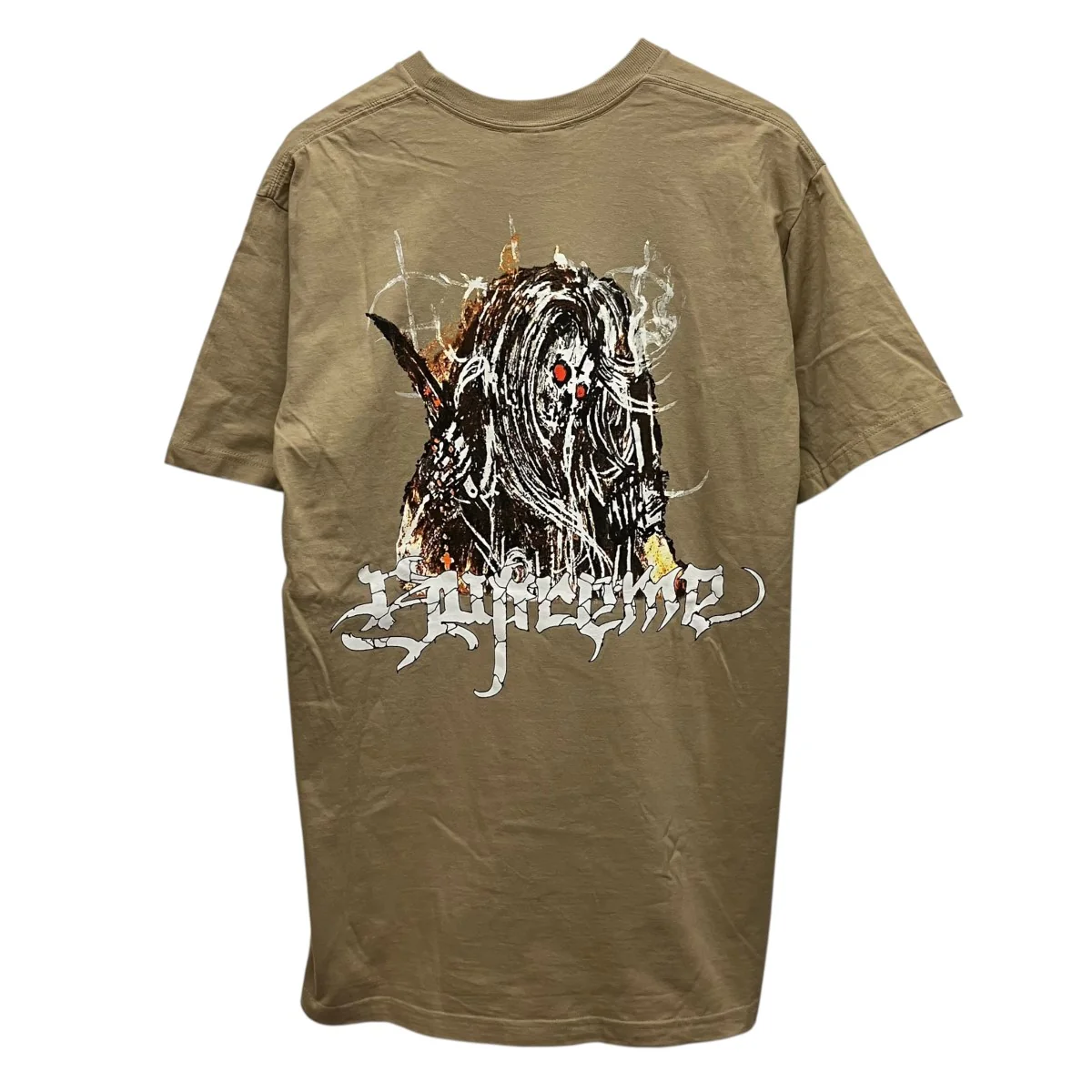24AWSatan TeeバックプリントプリントTシャツ