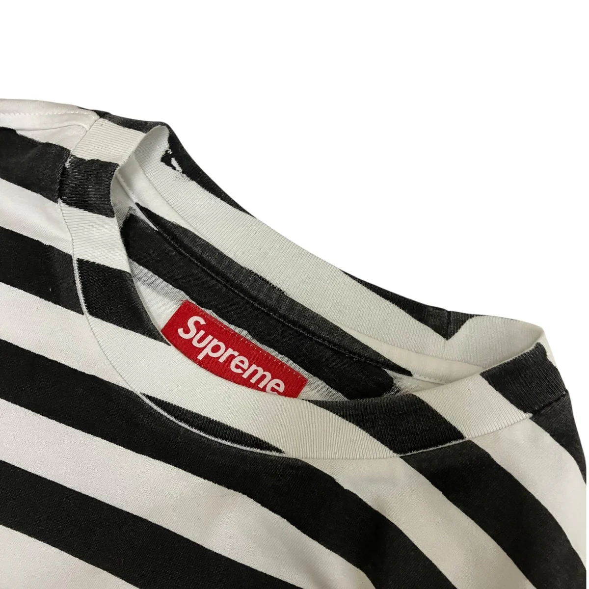 18SSBar Stripe TeeロゴボーダーTシャツ - Image 5