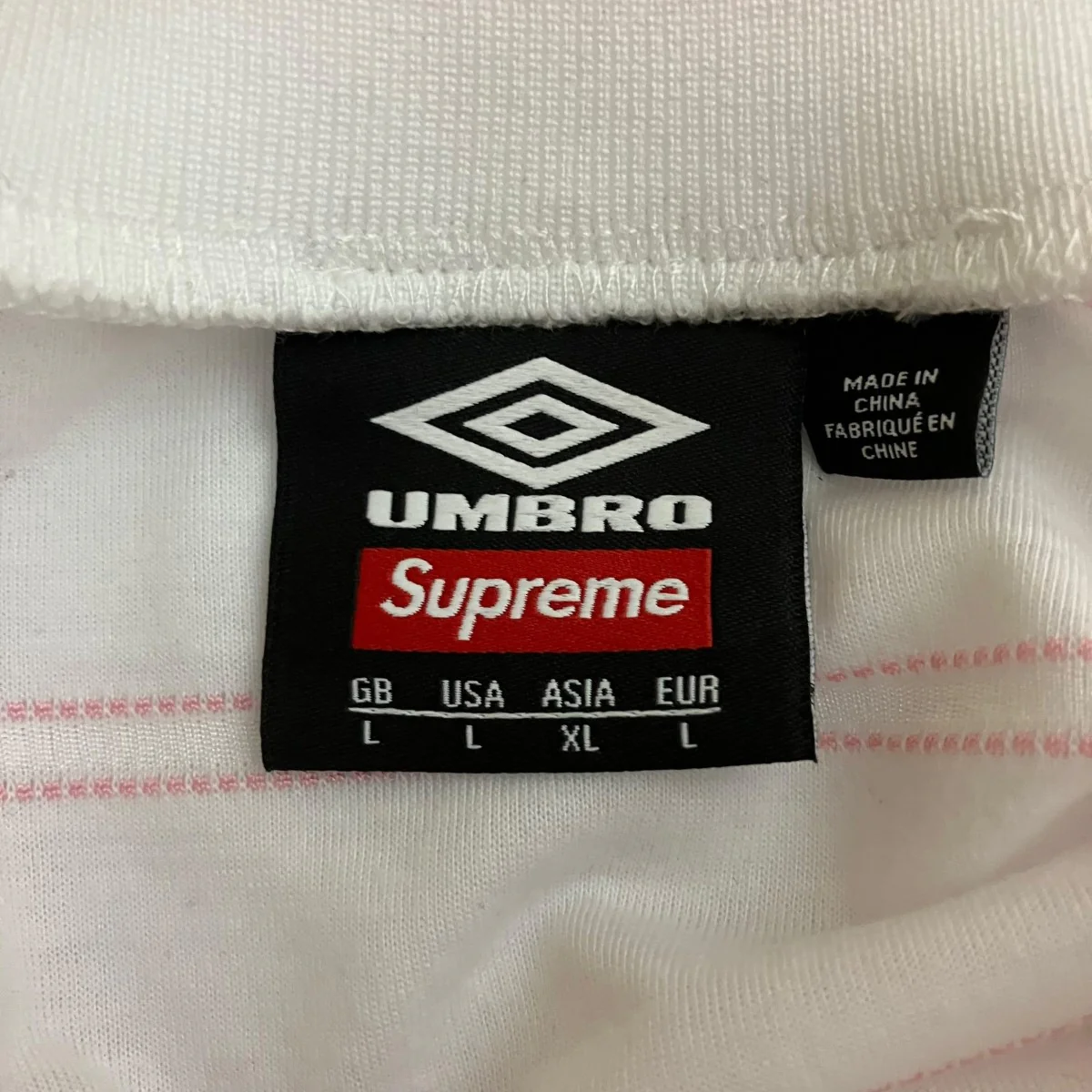 25SSStripe Soccer Jerseyロゴ刺しゅうボーダーカットソー - Image 5