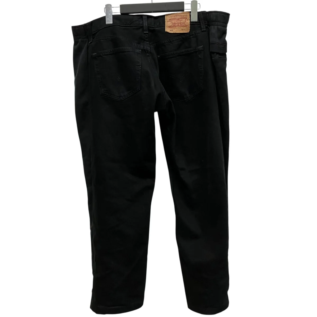 OVER JOGGING JEANSデニムドッキングスウェットパンツ - Image 2