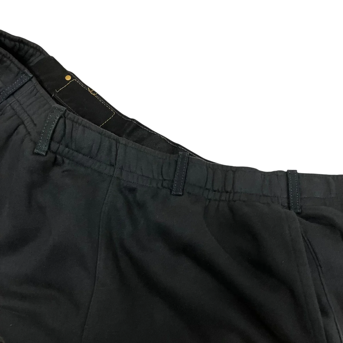OVER JOGGING JEANSデニムドッキングスウェットパンツ - Image 3