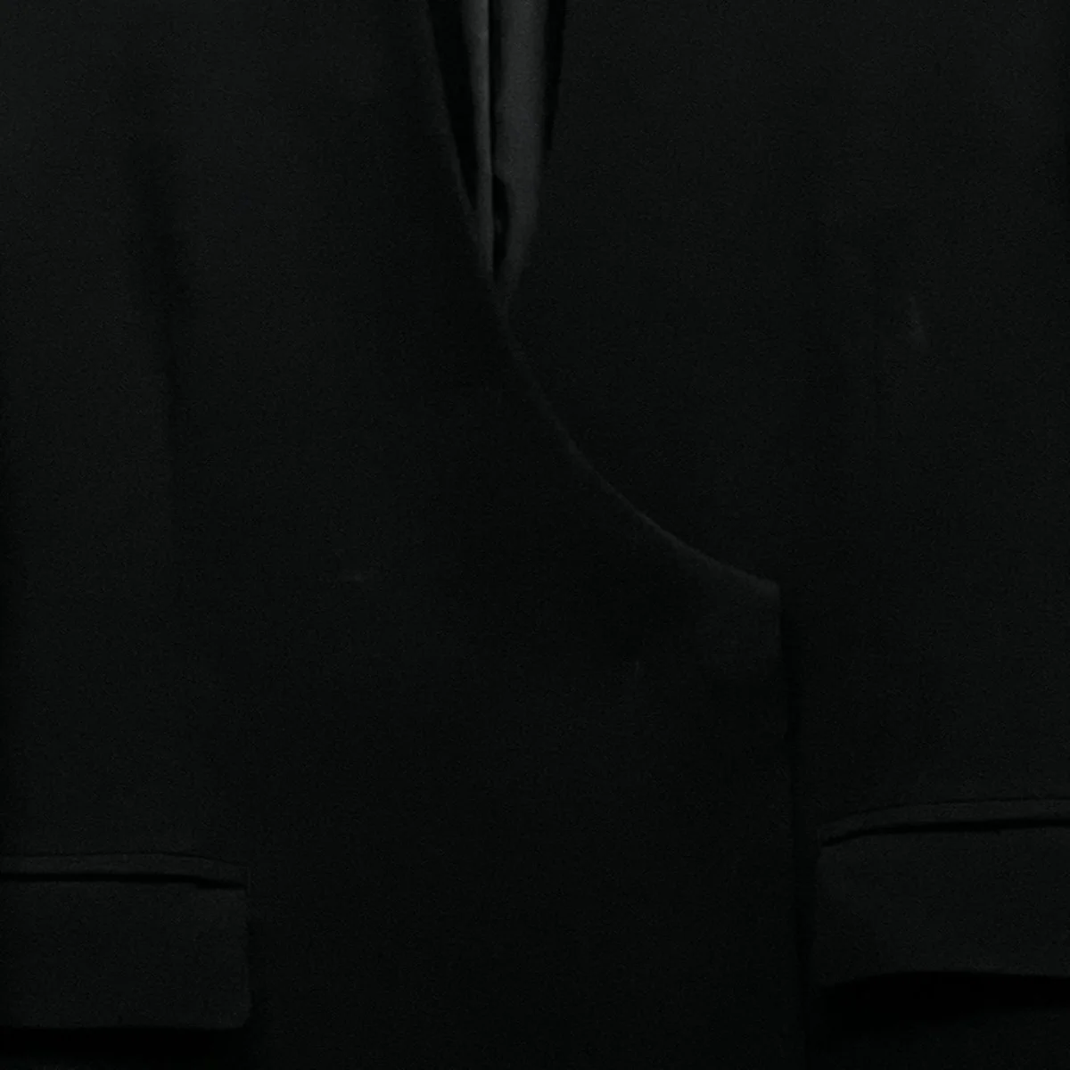 Acetate Polyester Collarless Double Breasted Suit JacketノーカラージャケットMM24FW-JK011 - Image 10