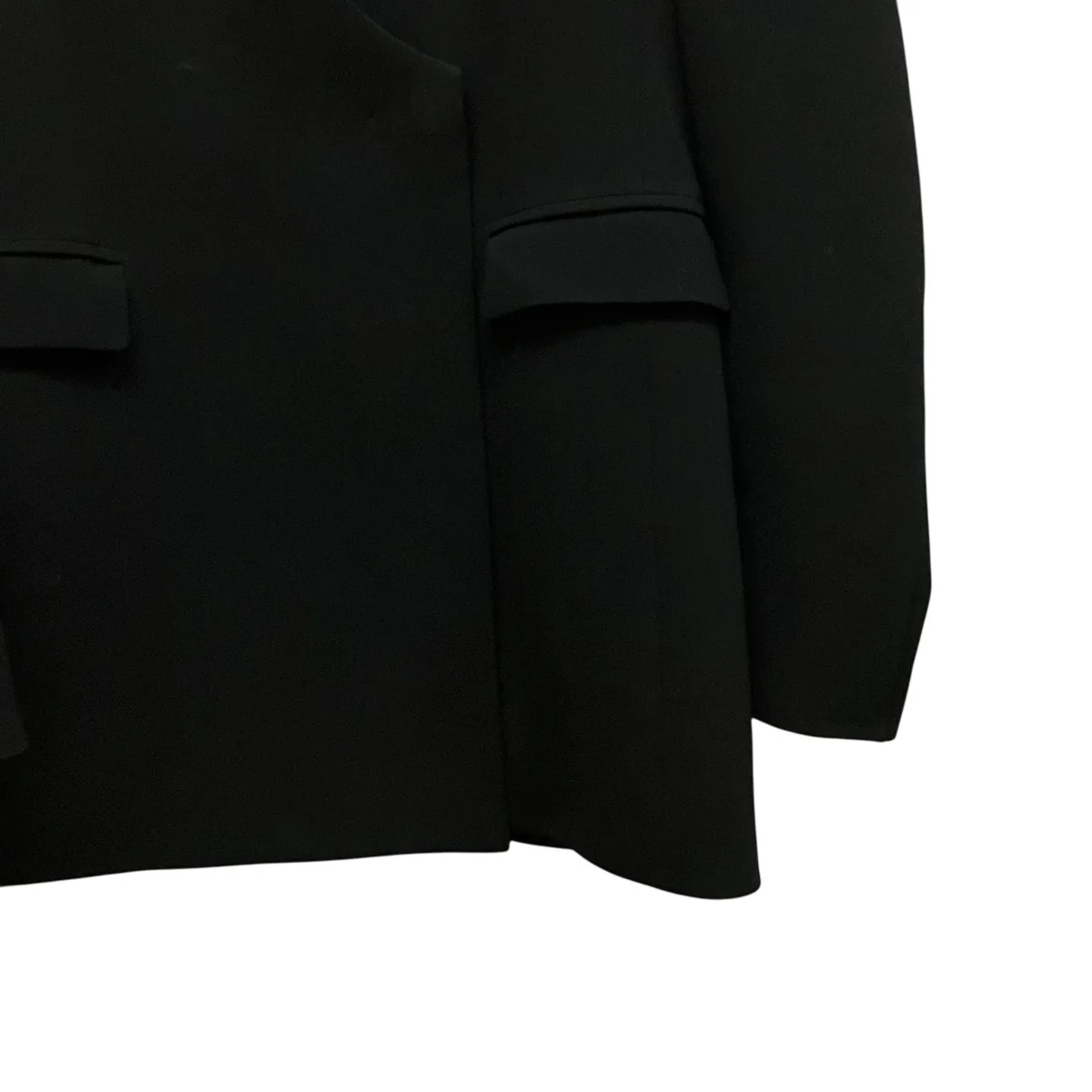 Acetate Polyester Collarless Double Breasted Suit JacketノーカラージャケットMM24FW-JK011 - Image 5