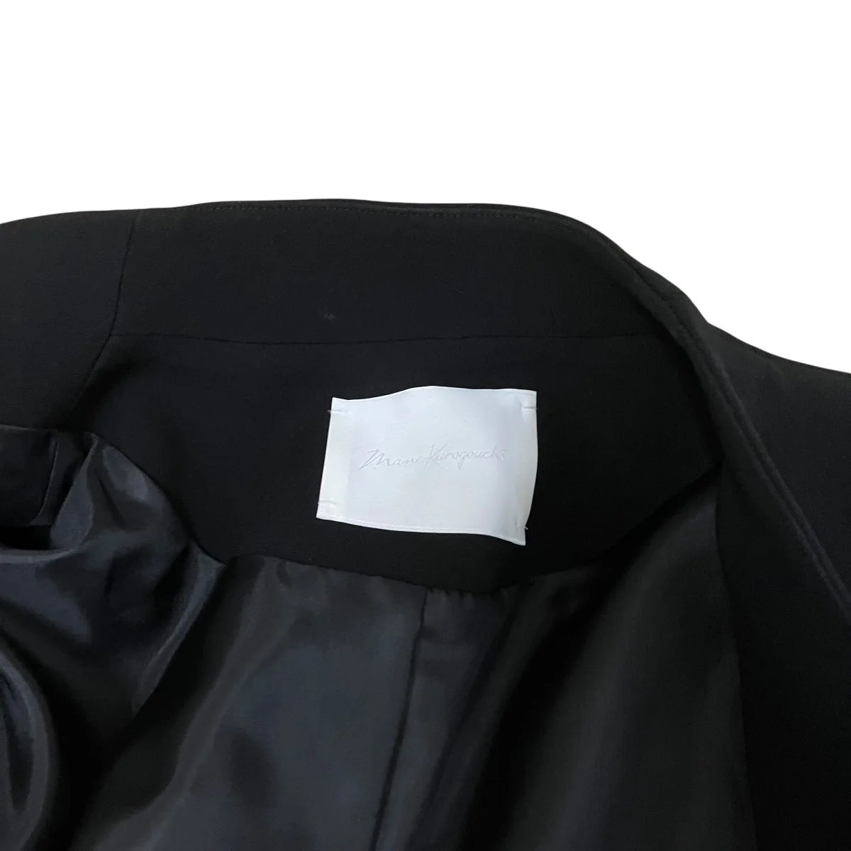 Acetate Polyester Collarless Double Breasted Suit JacketノーカラージャケットMM24FW-JK011 - Image 9