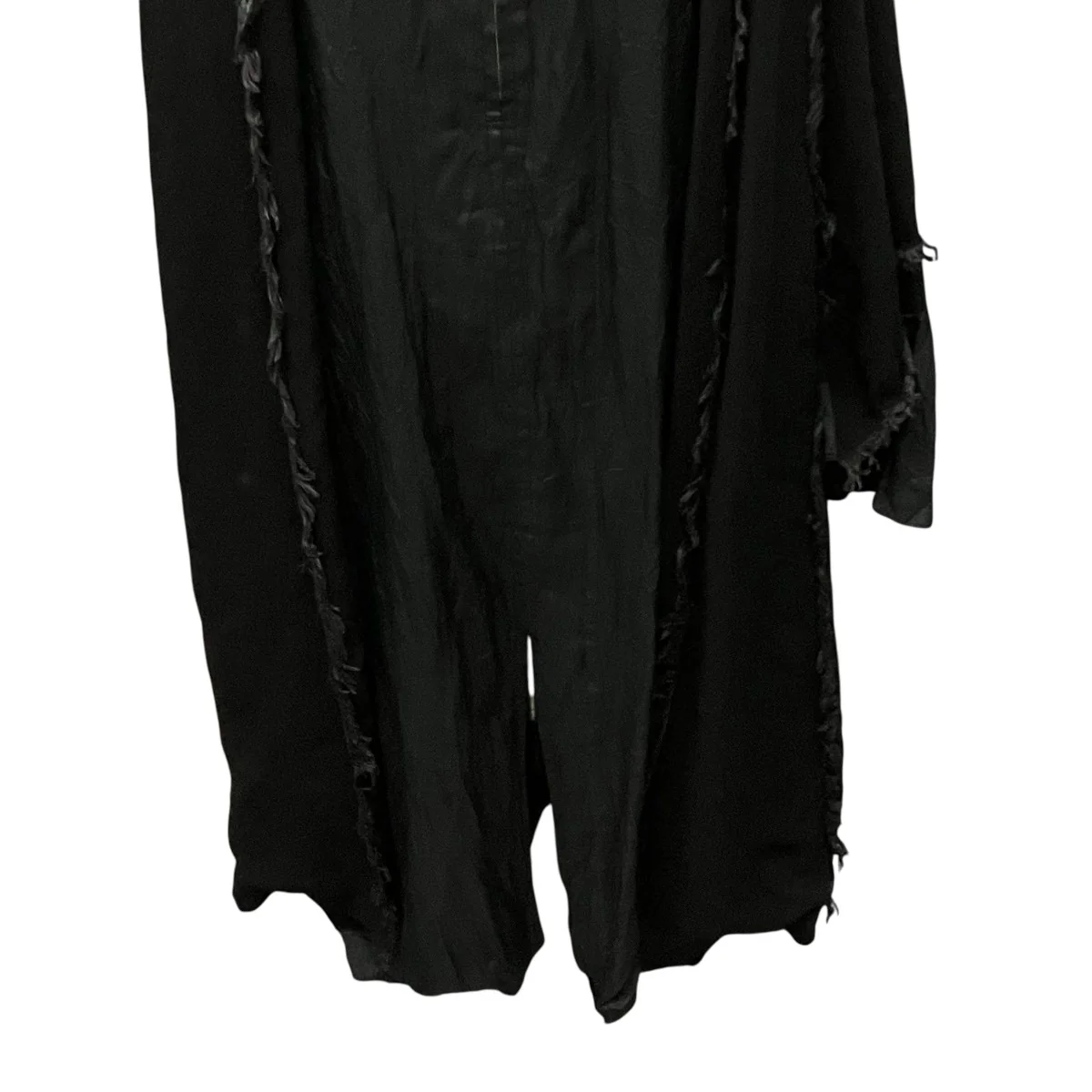 GEORGETTE FRINGE DRESSジップアップレイヤードワンピースTP02-FH216 - Image 5
