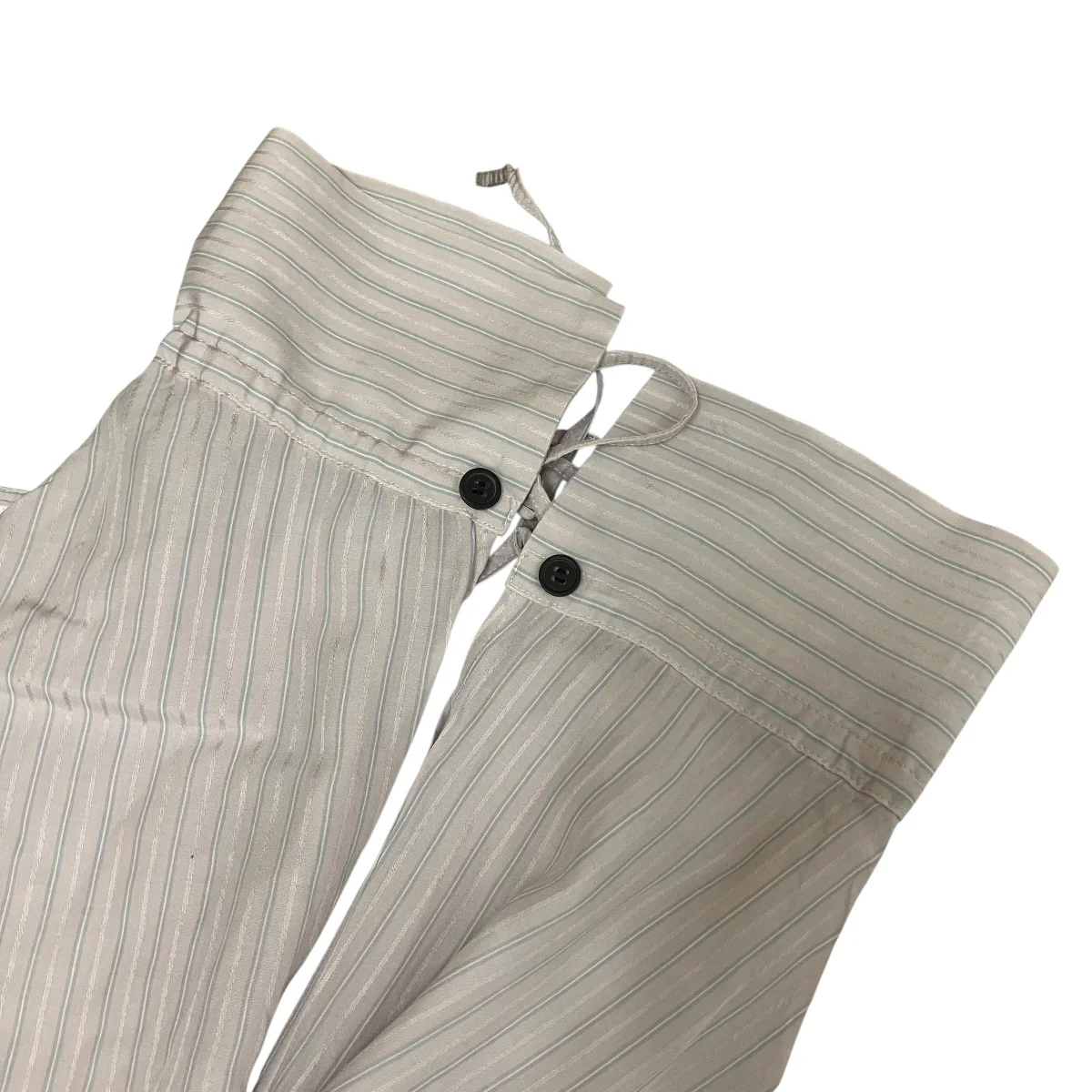 25SSCELLULOSE STRIPE COLLARLESS A-LINE DRESSシャツワンピースYQ-D06-228 - Image 7