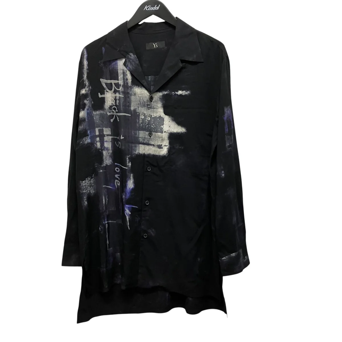 25AWBlack Is Love Printed Long Shirt総柄シャツYL-B13-210