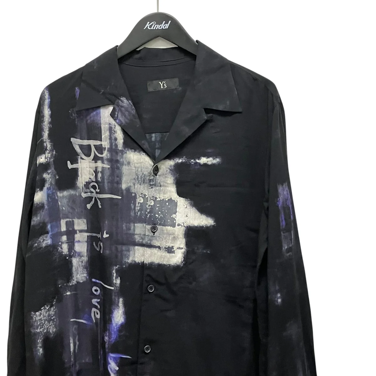 25AWBlack Is Love Printed Long Shirt総柄シャツYL-B13-210 - Image 3