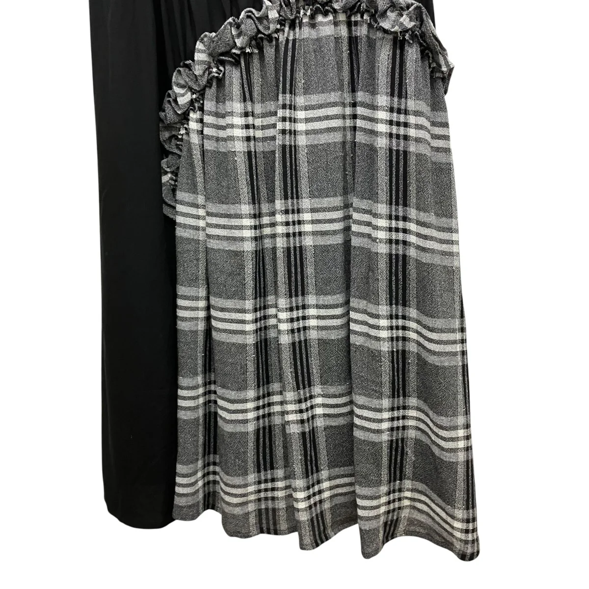 25AWGAUZE PLAID FRILL GATHER SKIRTフリルチェックスカートYL-S14-201 - Image 5