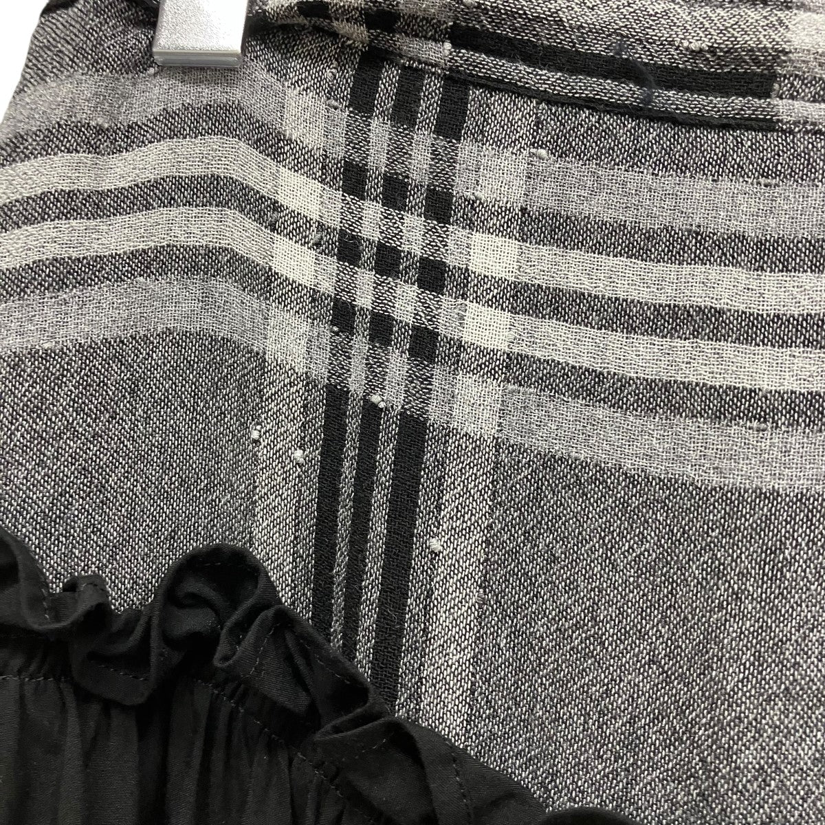 25AWGAUZE PLAID FRILL GATHER SKIRTフリルチェックスカートYL-S14-201 - Image 8