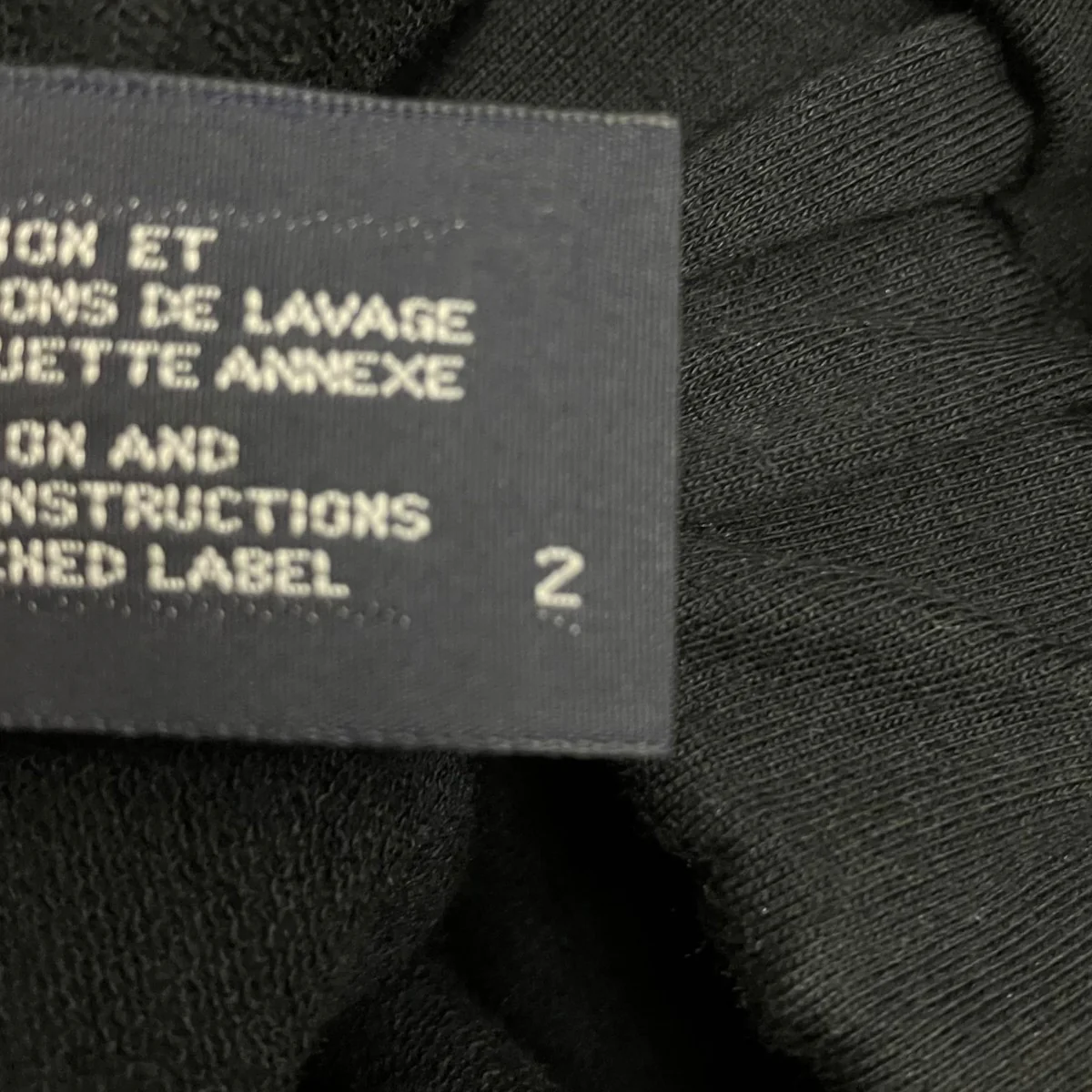 26SSCOTTON FRENCH TERRY SIDE DRAPE SKIRTアシンメトリーイージースカートLK-T82-046 - Image 5