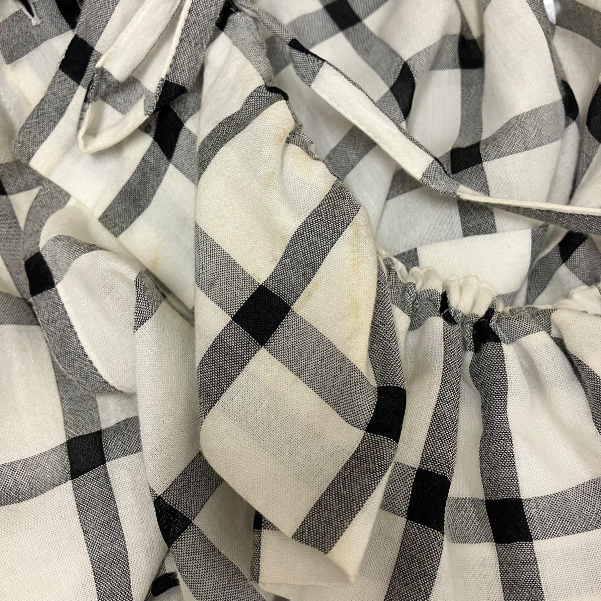 25SSCOTTON CUPRO PLAID SHIRT DRESSチェックシャツワンピースYD-D25-021 - Image 9