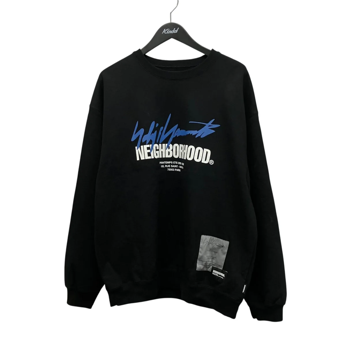 25AWSWEAT SHIRT LSロゴプリントスウェットHK-T99-999