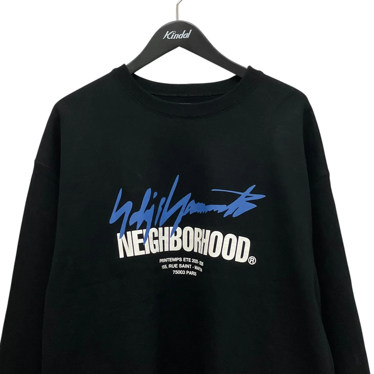 25AWSWEAT SHIRT LSロゴプリントスウェットHK-T99-999 - Image 3