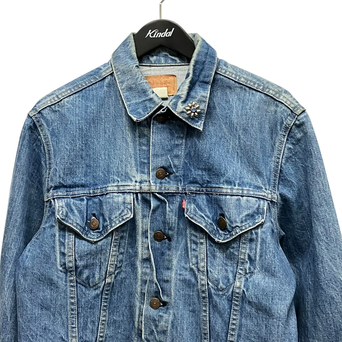 フラワースタッズデニムジャケット - Image 3