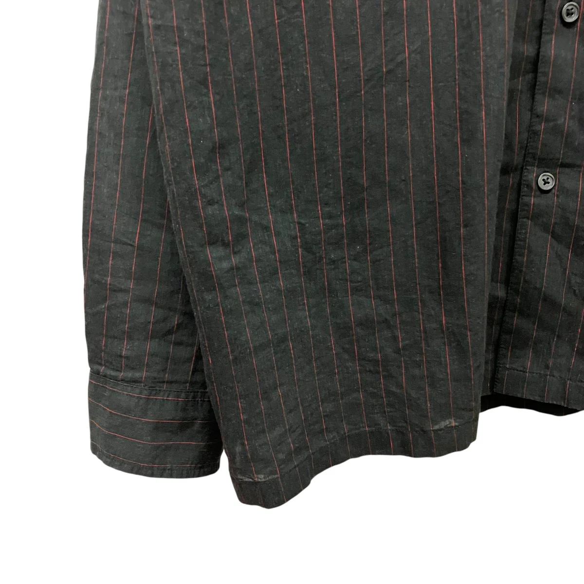 23SSPinstripe Linen Shirt長袖ストライプシャツ - Image 5