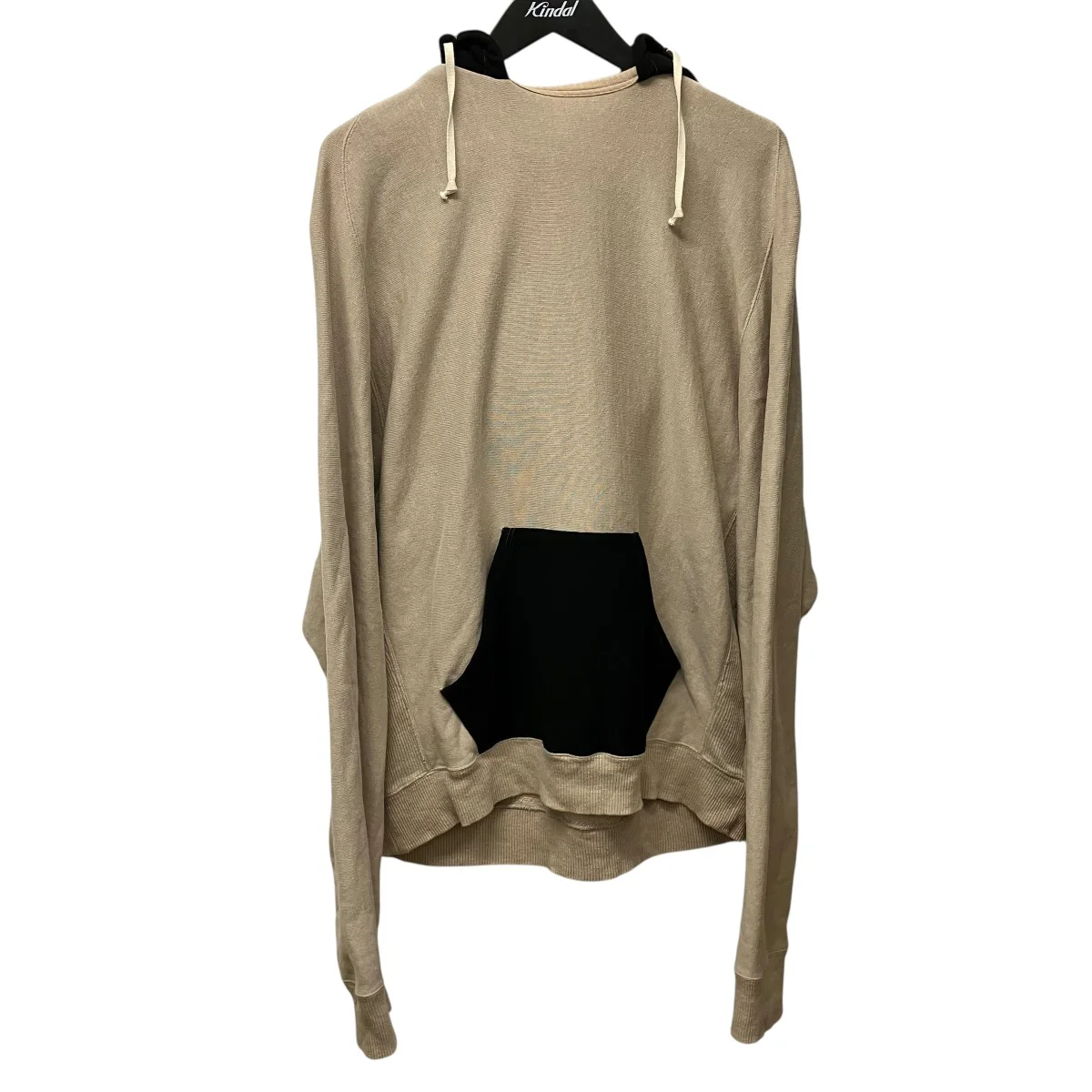 TWO-TONE CREW SWEAT HOODIEバイカラープルオーバーパーカー