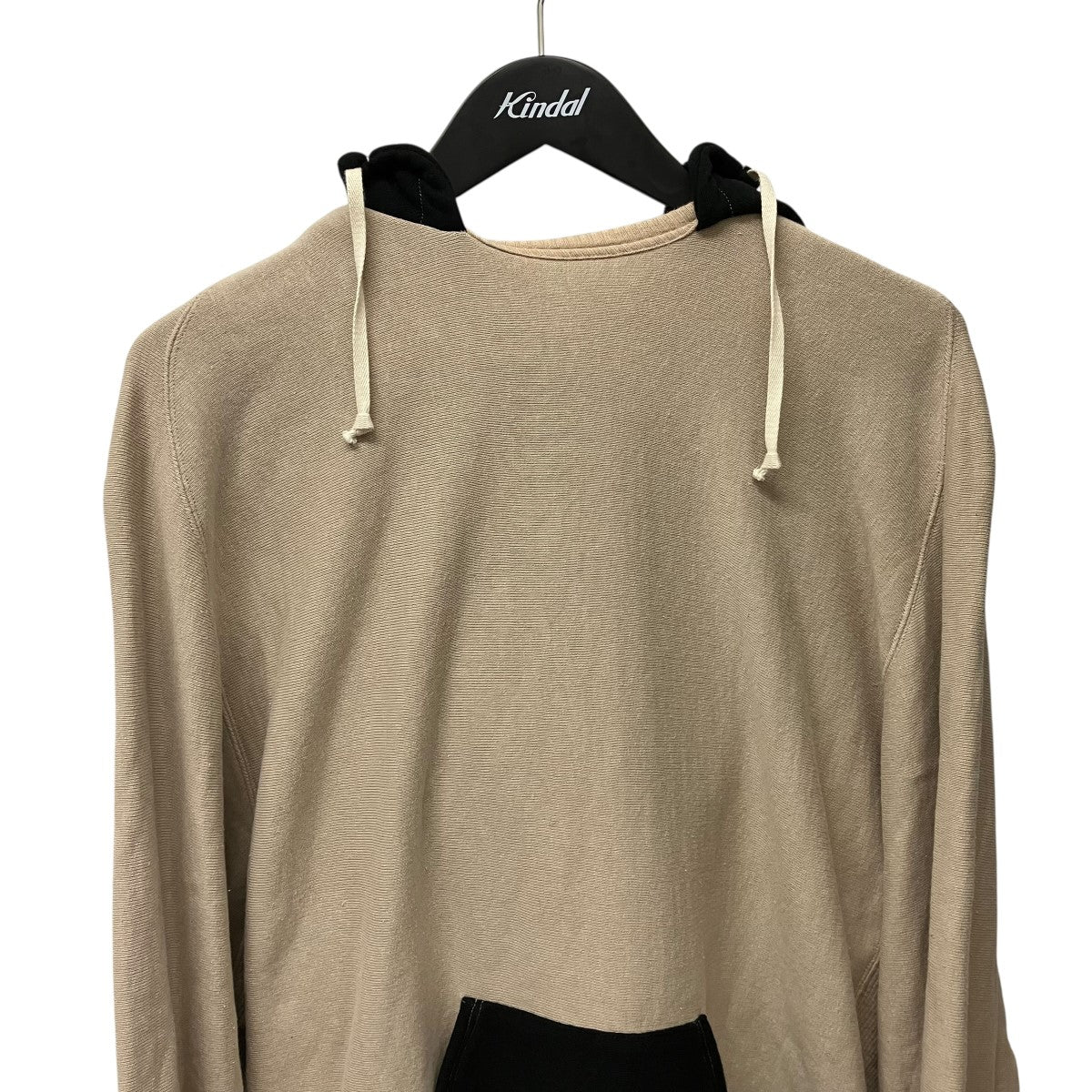 TWO-TONE CREW SWEAT HOODIEバイカラープルオーバーパーカー - Image 3