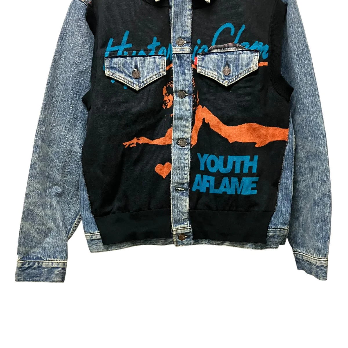 HGxCH reconstruction blousonデニムジャケット02203AB12 - Image 4