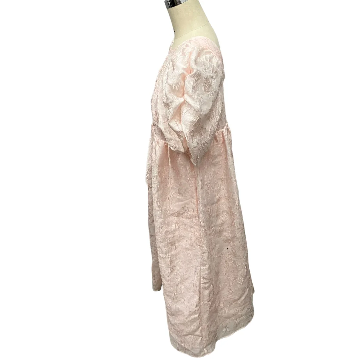bubble sleeve jacquard dress半袖ジャガードドレス2383-50251-N - Image 3