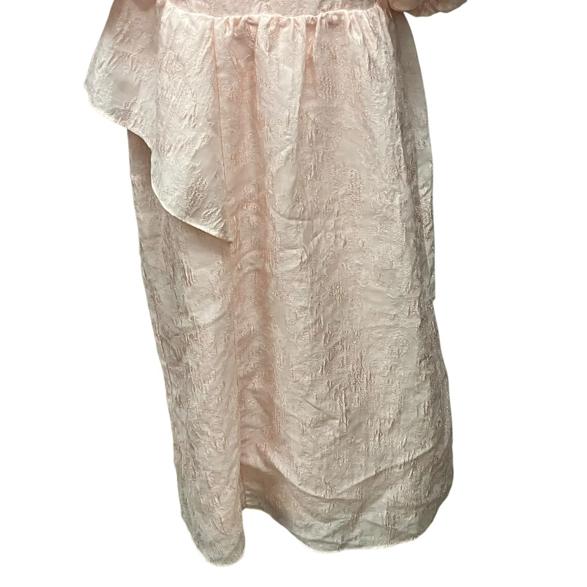 bubble sleeve jacquard dress半袖ジャガードドレス2383-50251-N - Image 5