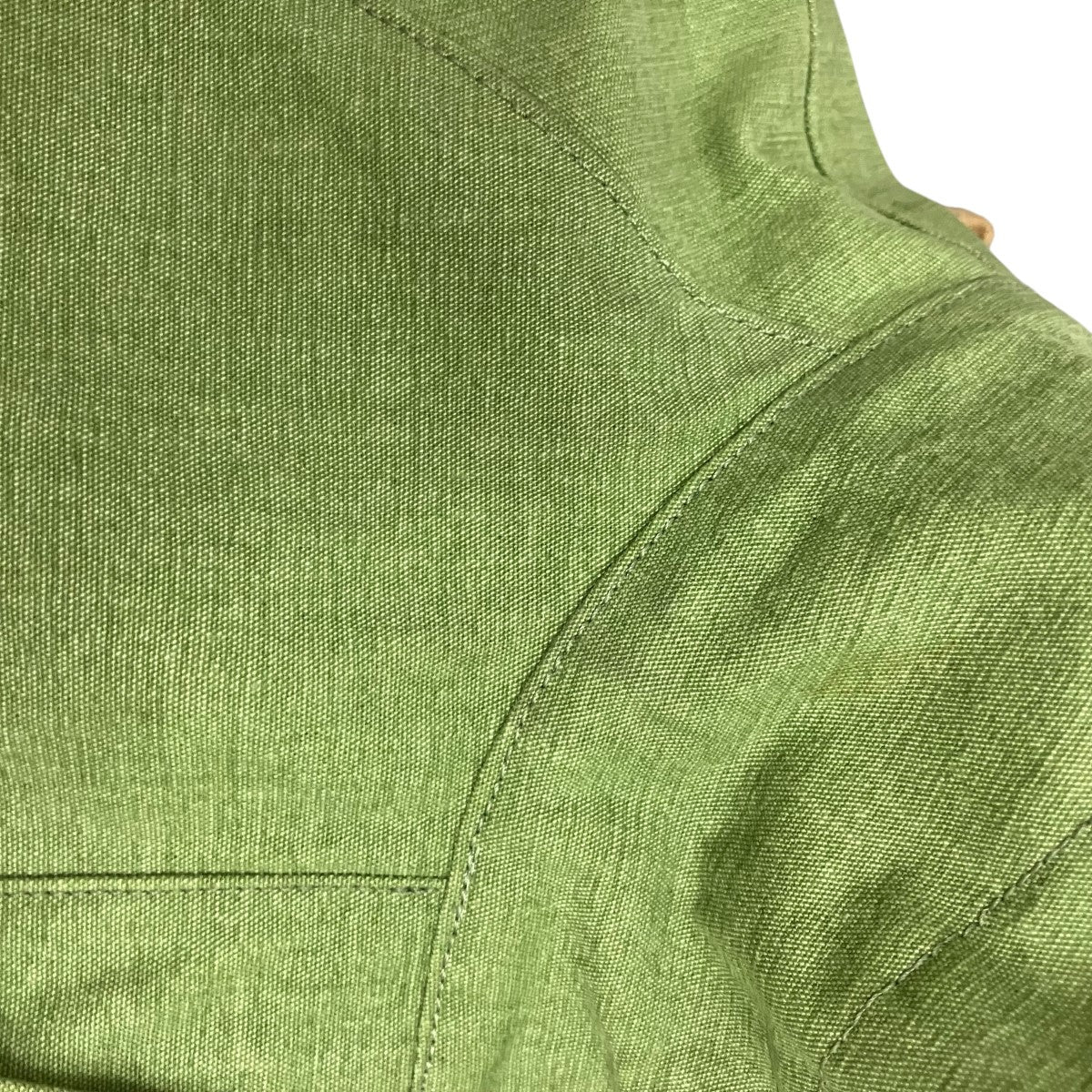 24AWWASHED HARD TWIST CANVAS BLOUSONジップアップジャケットA24SB01OC - Image 10