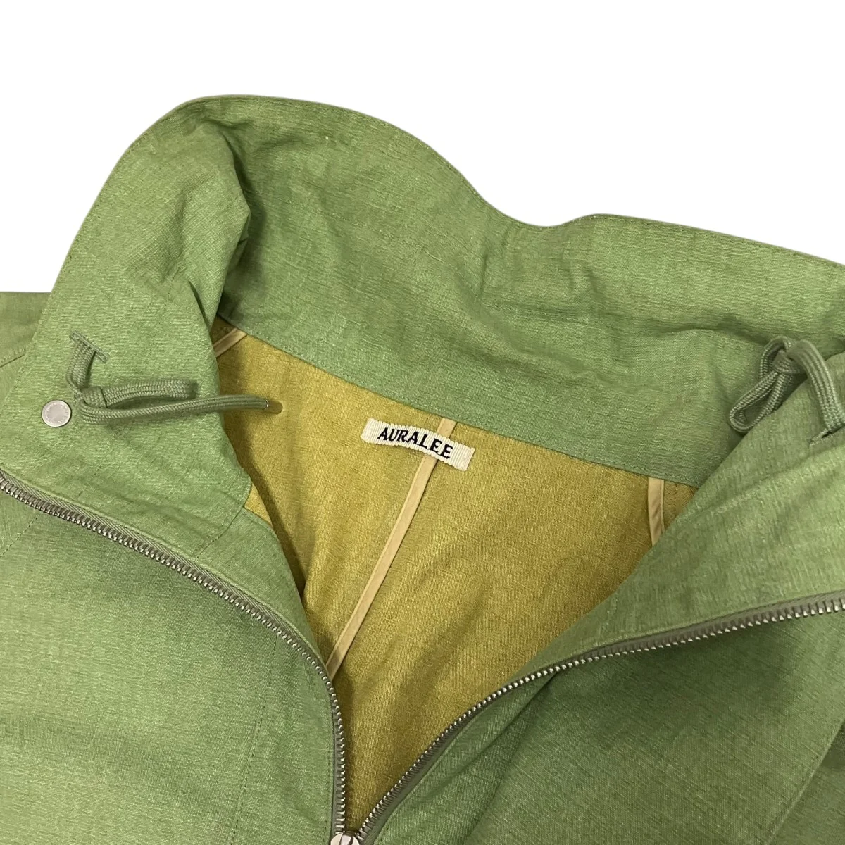 24AWWASHED HARD TWIST CANVAS BLOUSONジップアップジャケットA24SB01OC - Image 7