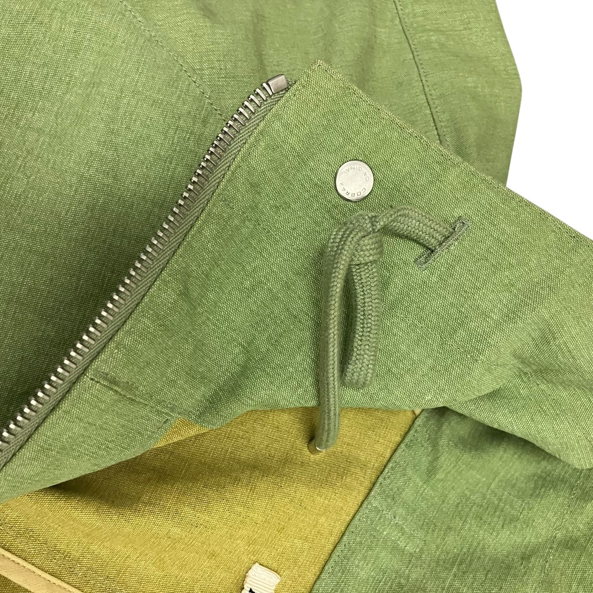 24AWWASHED HARD TWIST CANVAS BLOUSONジップアップジャケットA24SB01OC - Image 8
