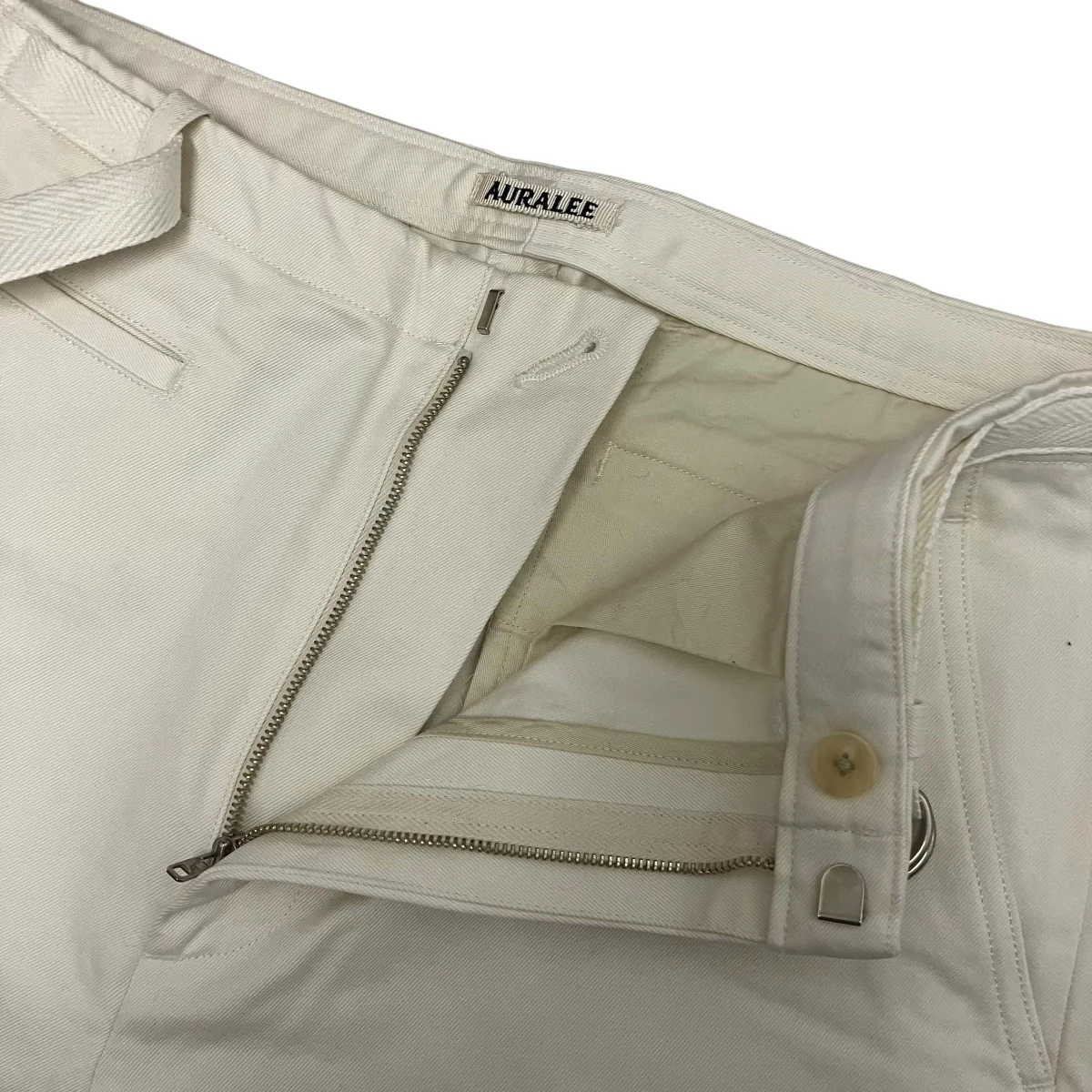 WASHED FINX CHINO BELTED PANTSベルテッドパンツA25SP01FC - Image 3