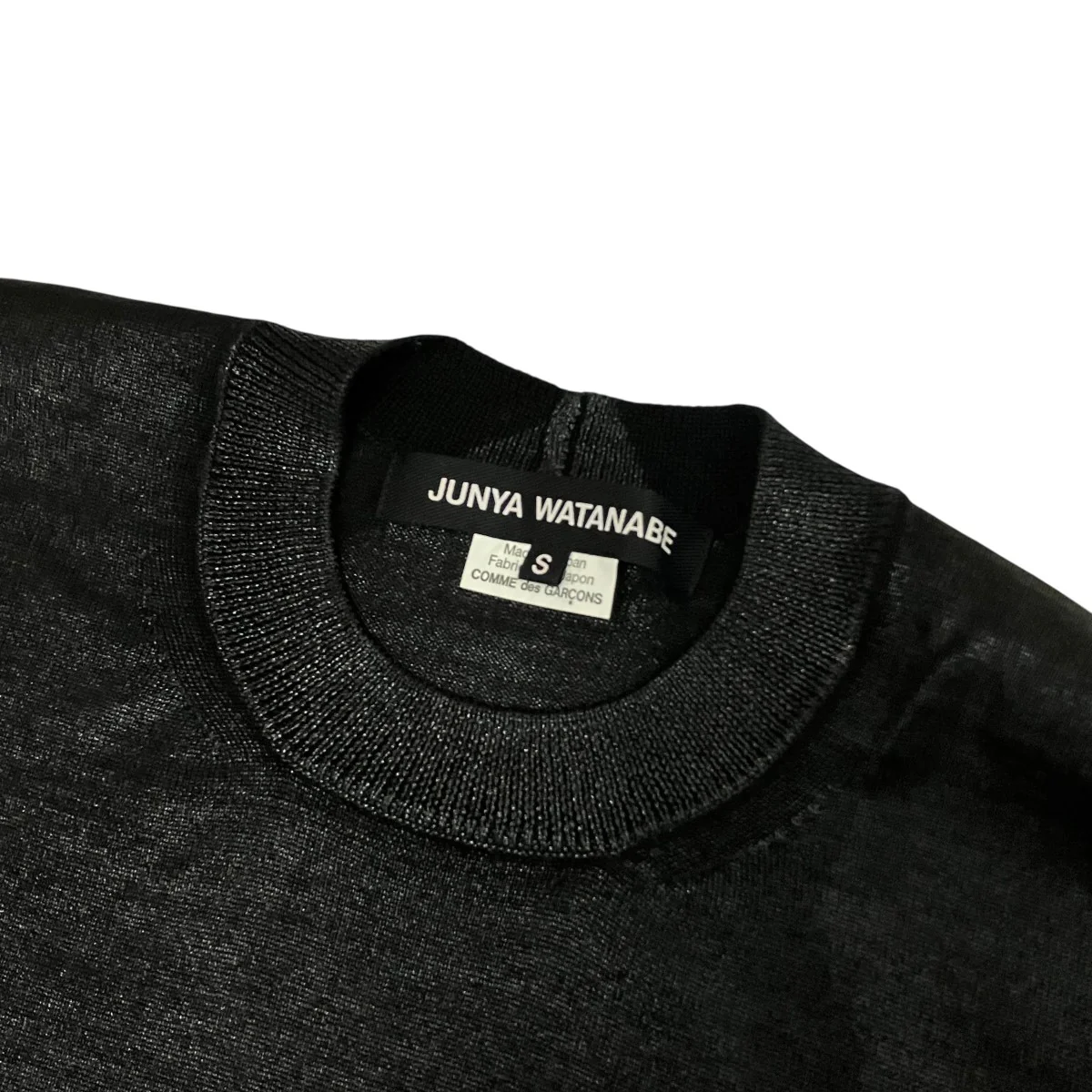 25SSJUNYA WATANABE CUTSEW半袖ラメニットカットソーJO-N005 - Image 5