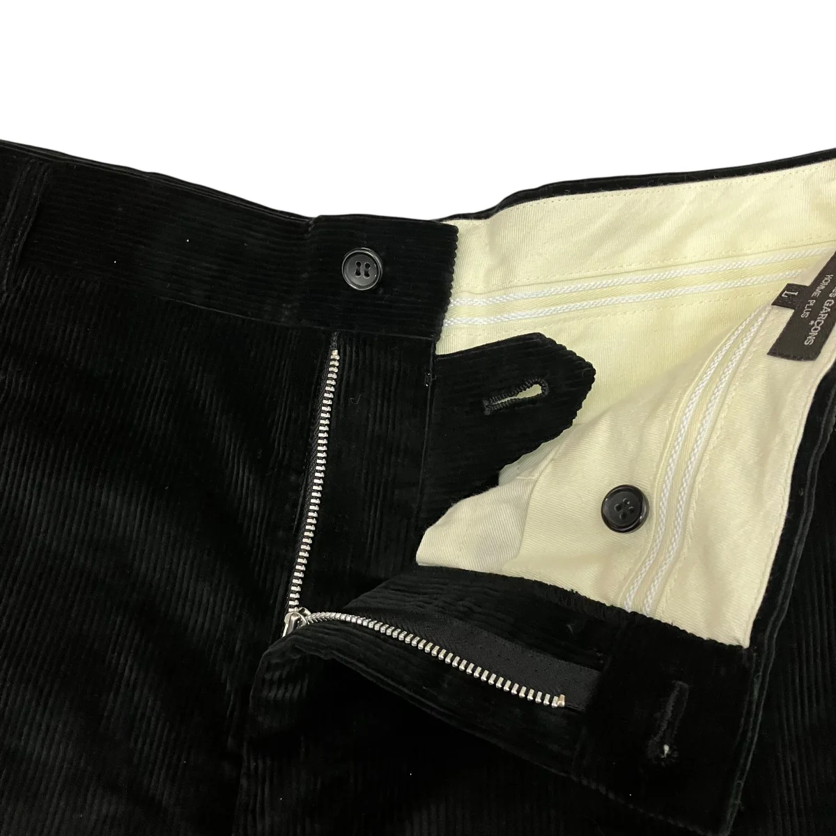 22AWCORDUROY WIDE LEG TROUSERSコーデュロイハーフパンツPJ-P006 - Image 3