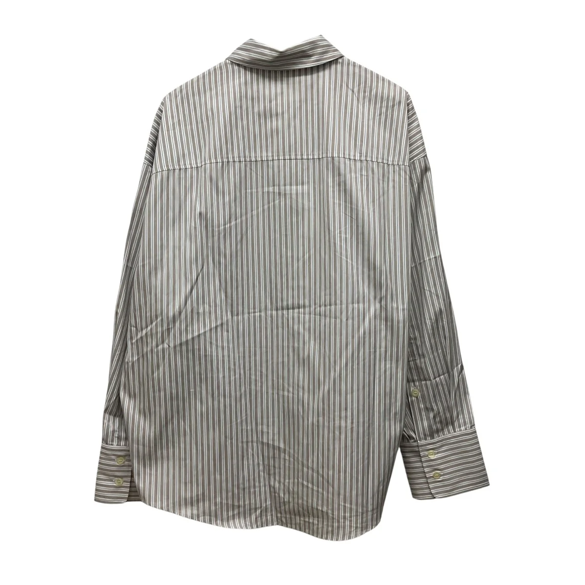 25SSbat fit shirt-sand stripesストライプシャツ - Image 2