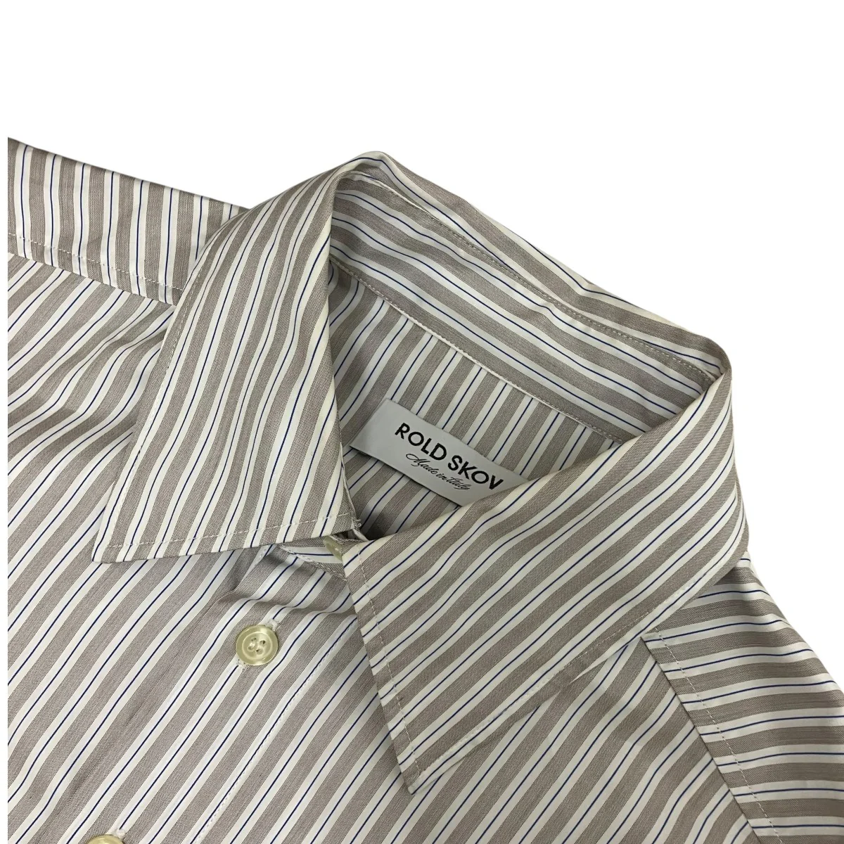25SSbat fit shirt-sand stripesストライプシャツ - Image 5