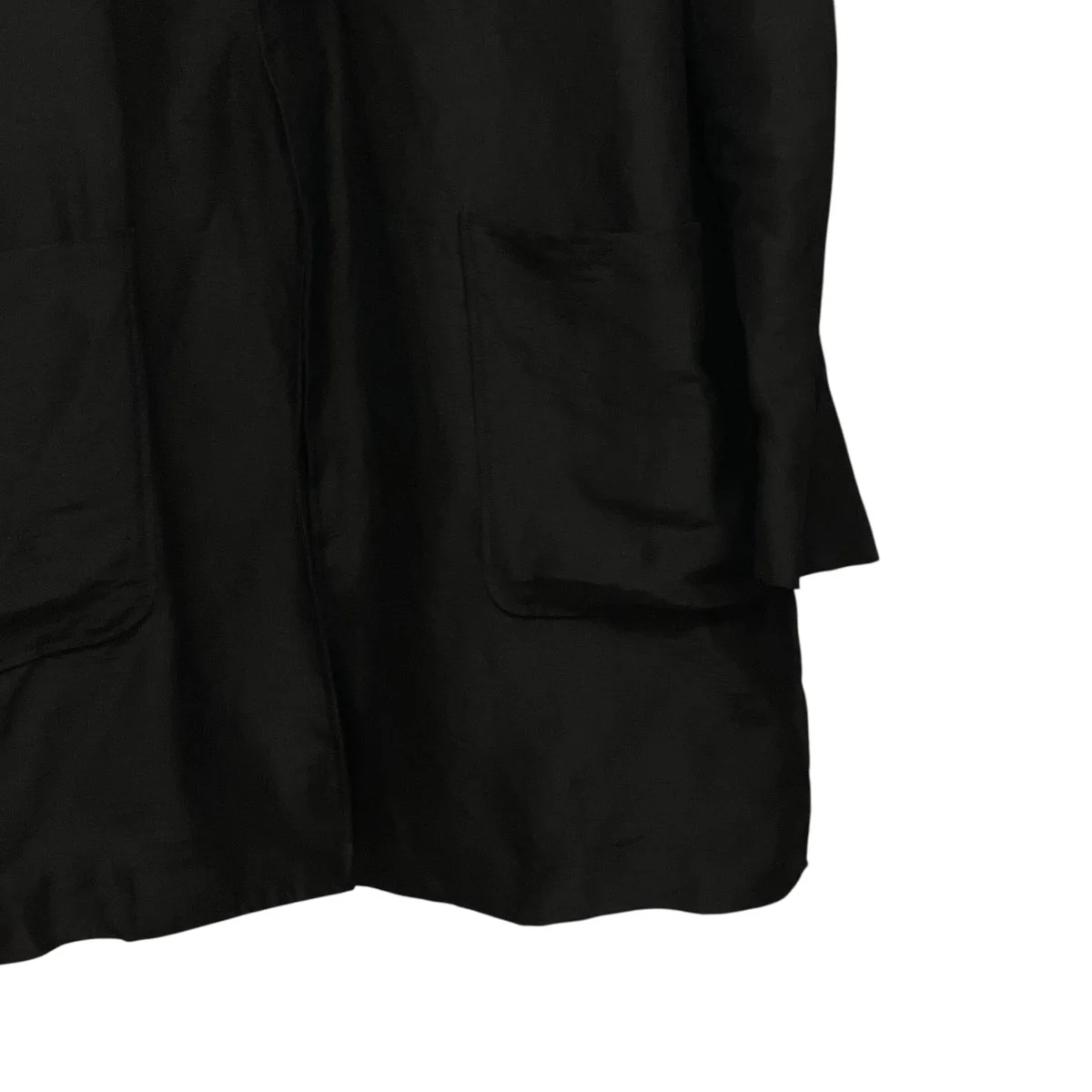 25SSWASHED RAMIE SILK 1B LONG JACKETシルク混テーラードジャケットTOH25SS-03 - Image 5
