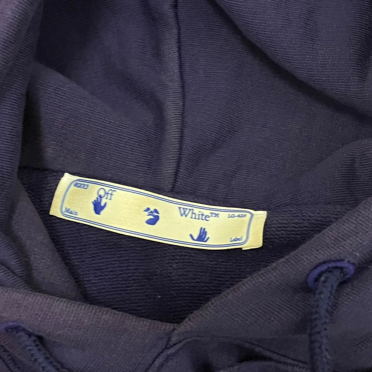 Marker Arrow Layered HoodieバックプリントレイヤードパーカーOMBB051R21FLE002 - Image 7
