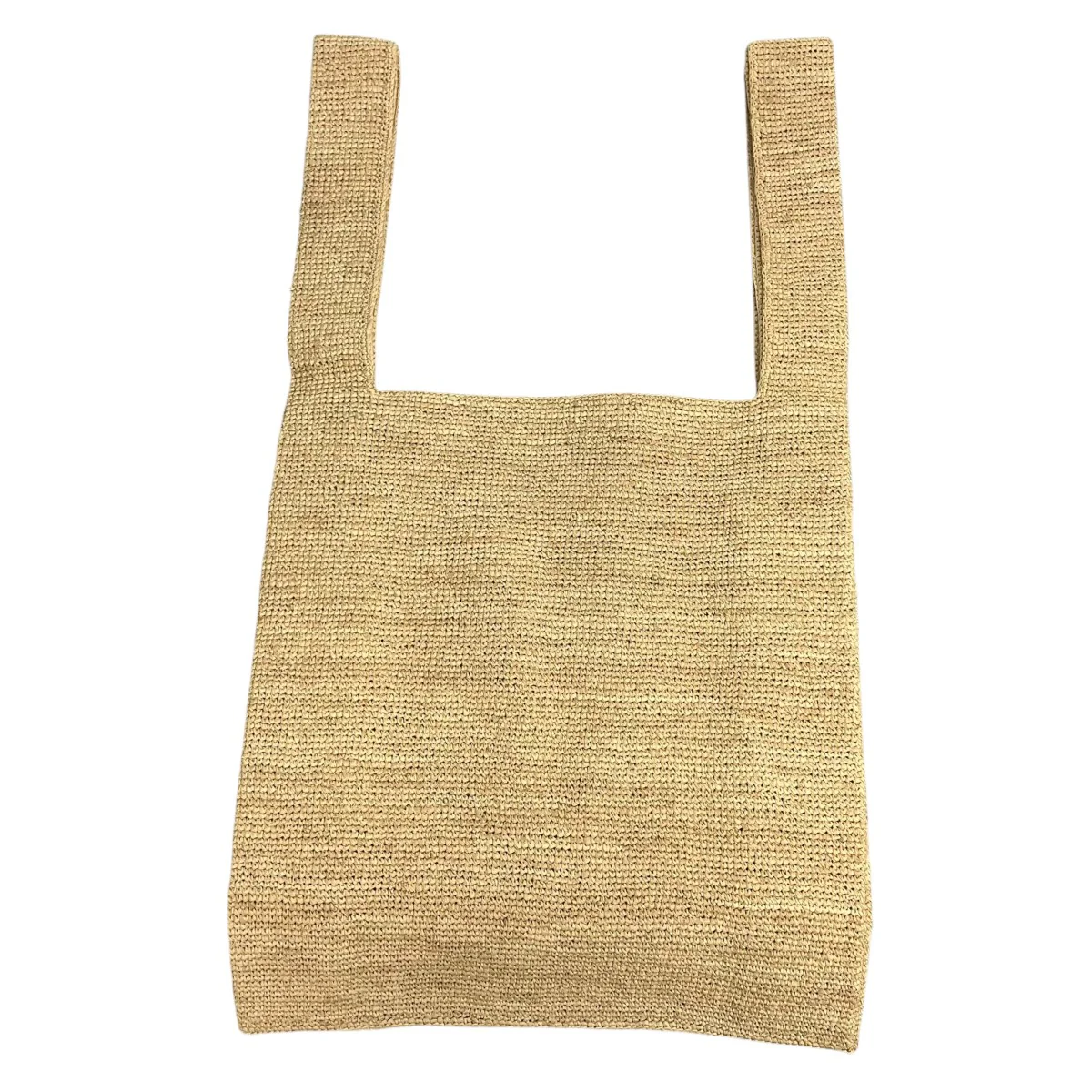RAFFIA SHOPPING BAGラフィアトートバッグPEFA003-1 - Image 2