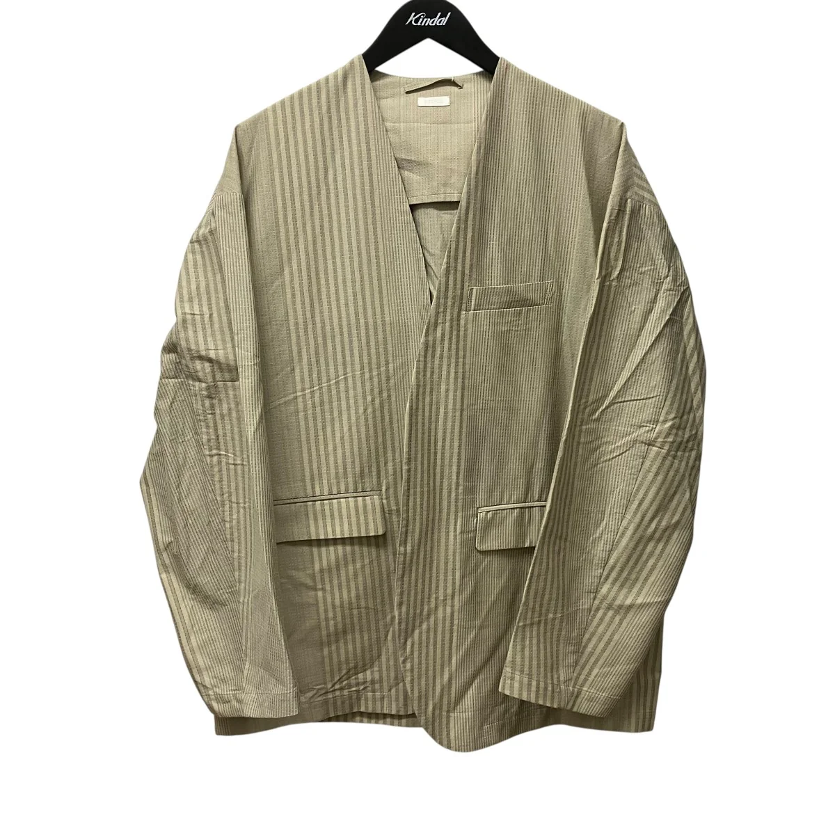 COLLARLESS JACKETノーカラージャケットSAU53 JK185