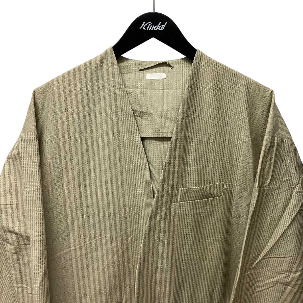 COLLARLESS JACKETノーカラージャケットSAU53 JK185 - Image 3