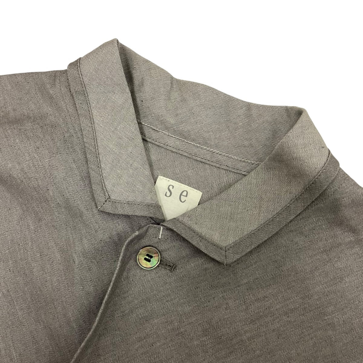 25SSDENIM ZERO OVER SHIRT長袖シャツTK6264D13 - Image 5