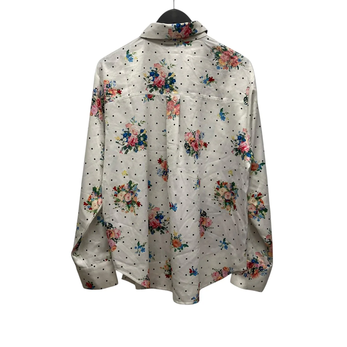 Dot flower shirtドットフラワープリントシャツ - Image 2