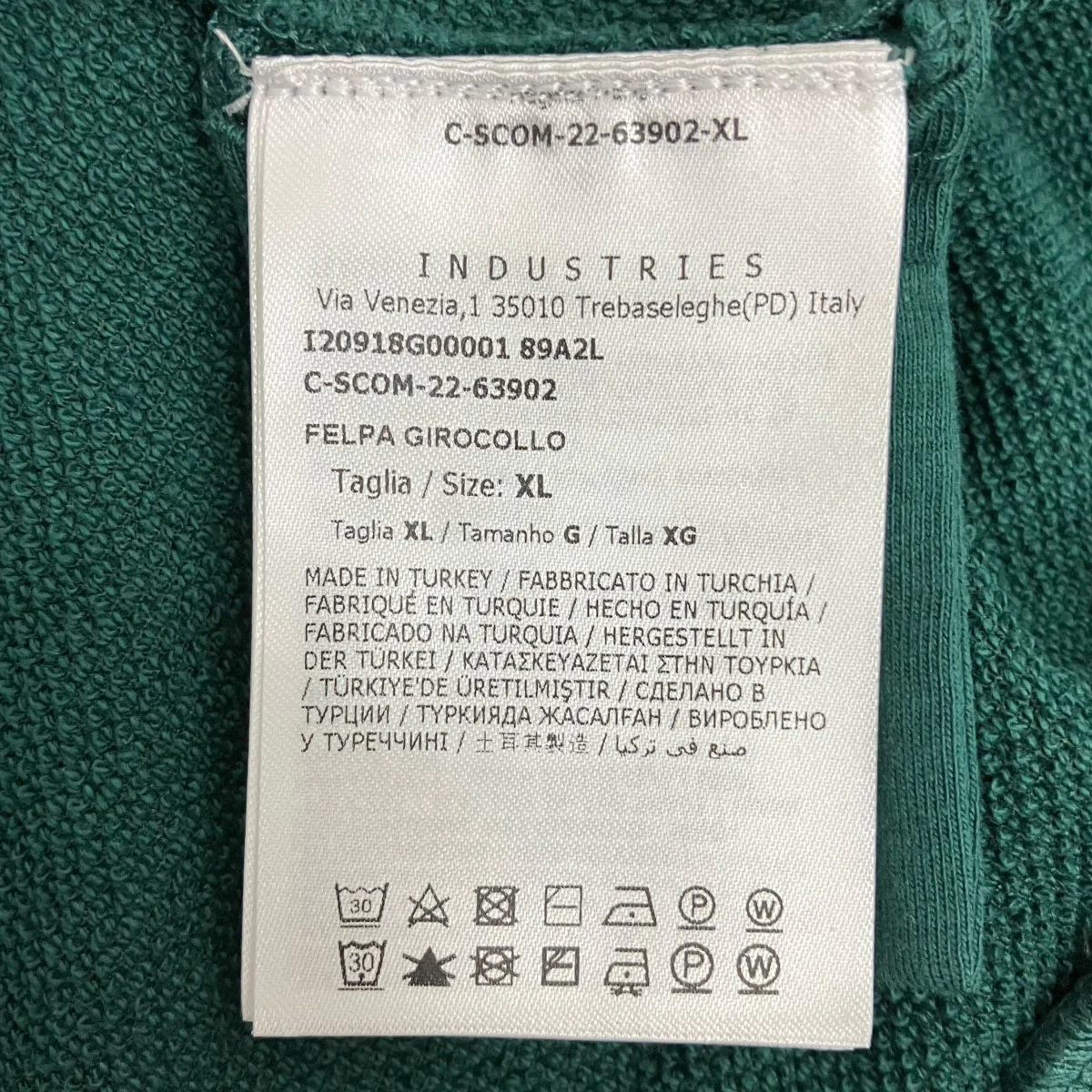 ロゴ刺繍スウェットトレーナーI20918G00001 - Image 6
