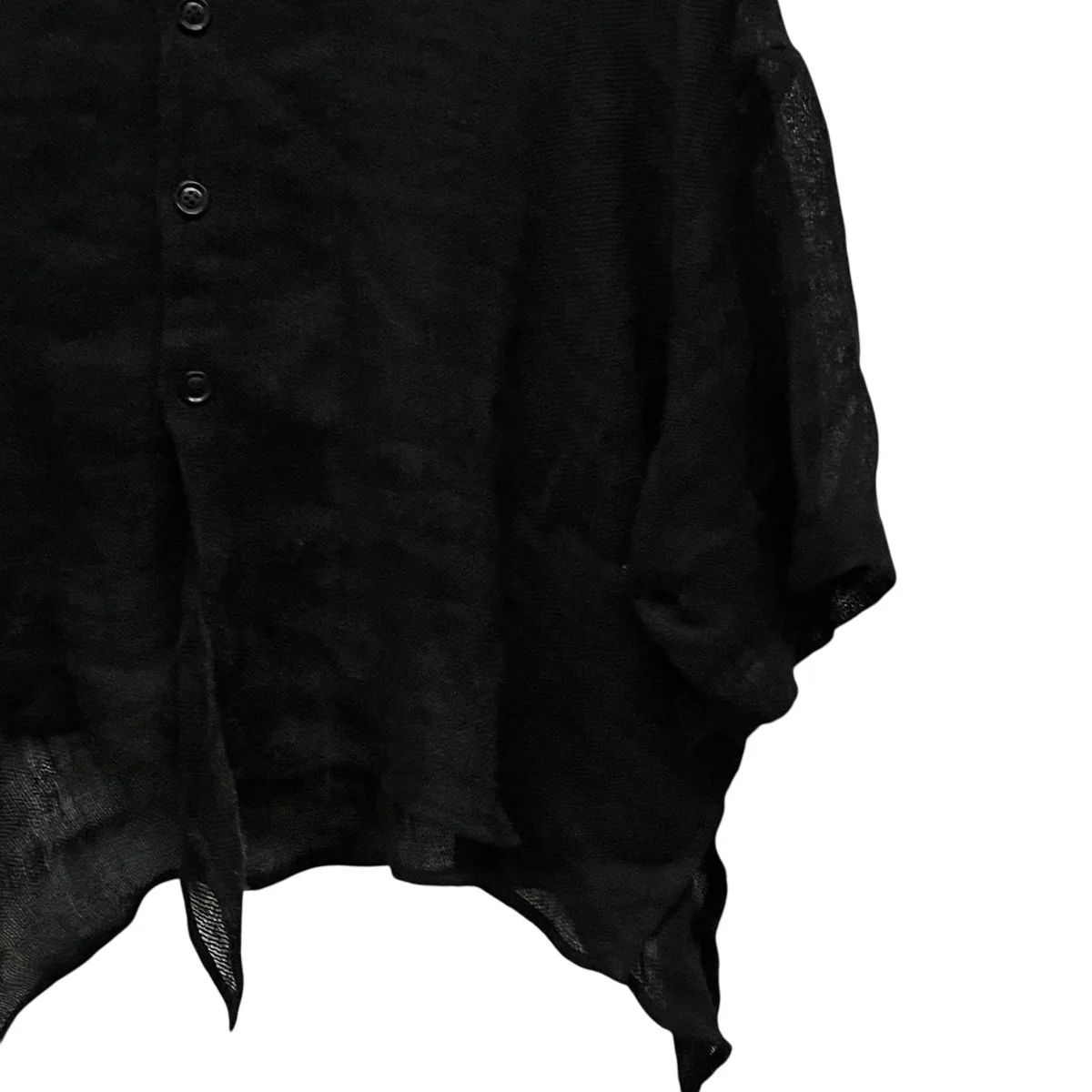 LENO CLOTH HALF SLEEVE BOX SHIRTメッシュ半袖シャツYT-B22-329 - Image 4