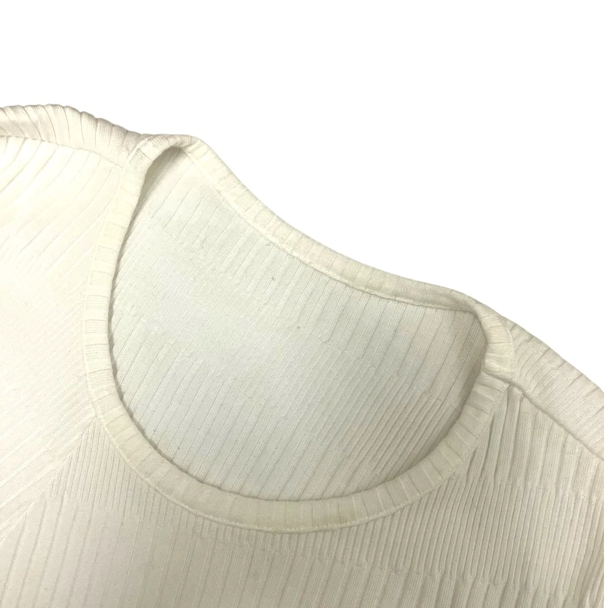 25AWRANDOM RIB STRIPE ROUND NECK FLARE LONG SLEEVE TラウンドネックカットソーYL-T09-062 - Image 5