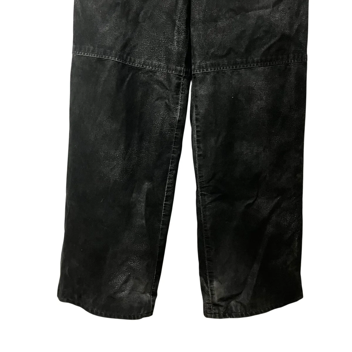 Italian Vegan Leather Washed Pantsデニムパンツ31242465103 - Image 4