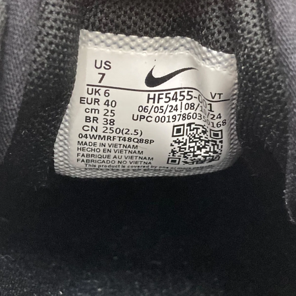 AIR ZOOM SPIRIDONローカットスニーカーHF5455-001 - Image 8