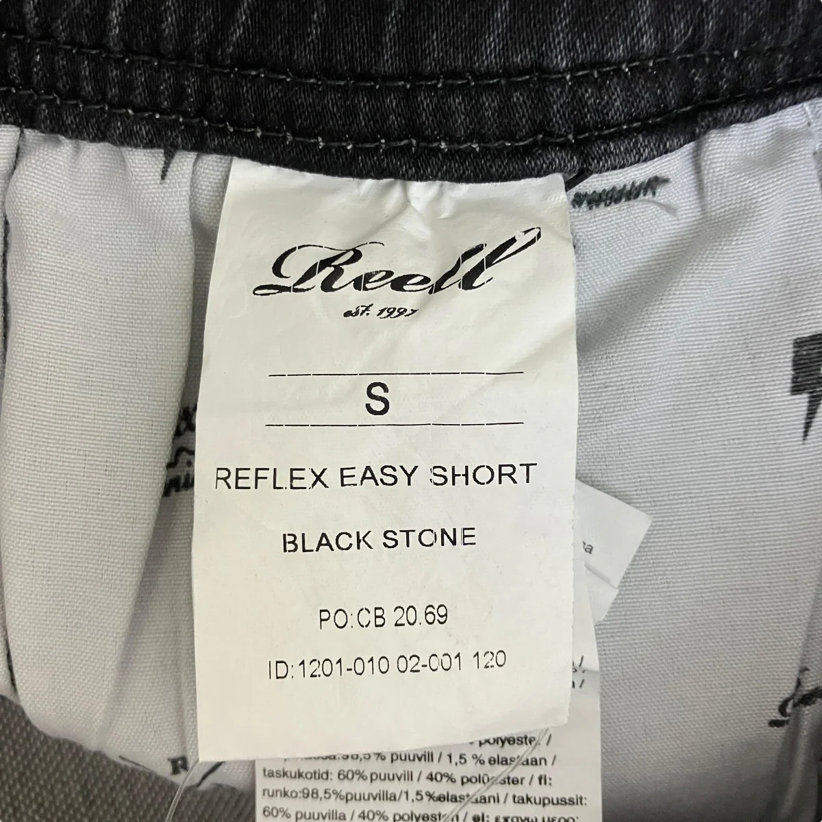 Reflex Easy Short Black Stoneショートパンツ - Image 6