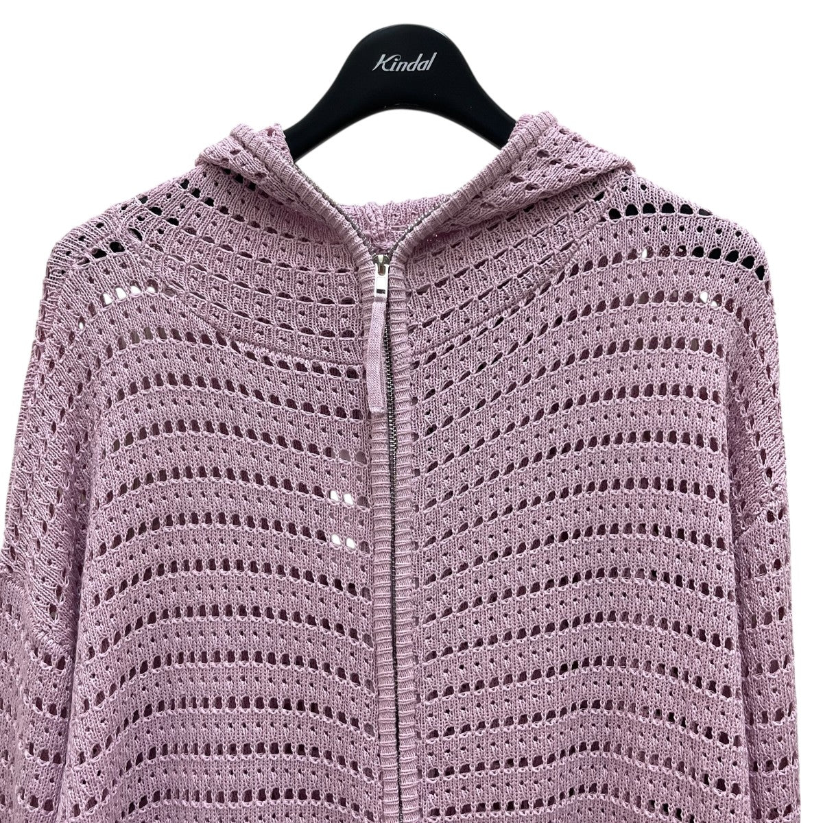 25ss- Crochet HoodieメッシュジップパーカーSY009 - Image 3
